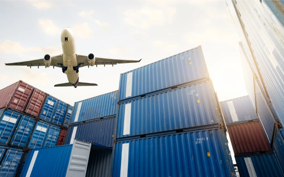 proceso de transporte multimodal aéreo